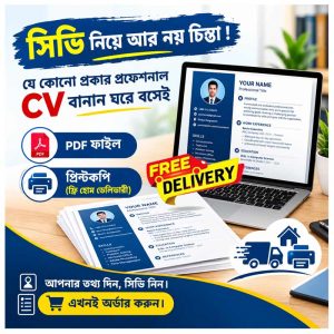 প্রফেশনাল সিভি মেকিং সার্ভিস। Professional CV / Resume Writing Service। Make your CV ।